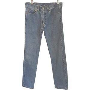 Levi's 505 Men's Jeans 36x36 Blue Regular Fit Straight Leg 100% Cotton Denim